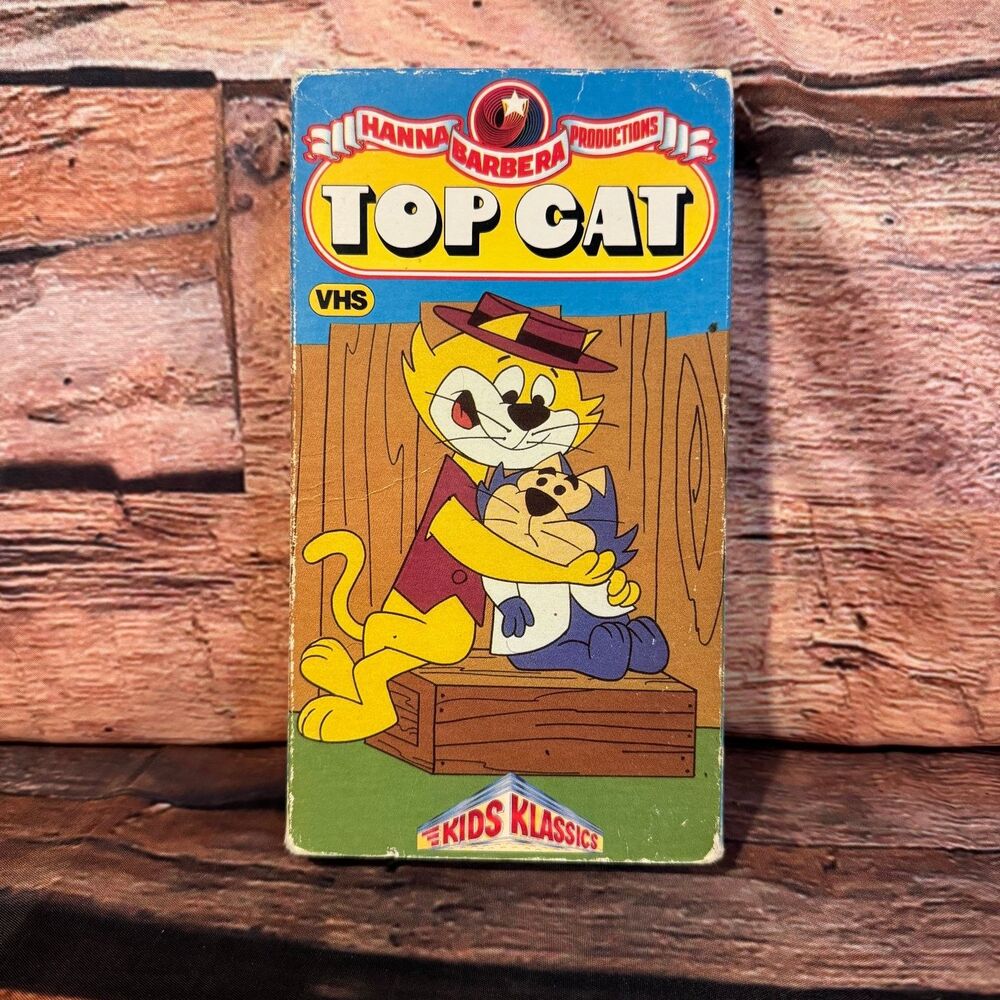 Top Cat VHS 1986 The Maharajah of Pookajee Hanna-Barbera Kids Klassics